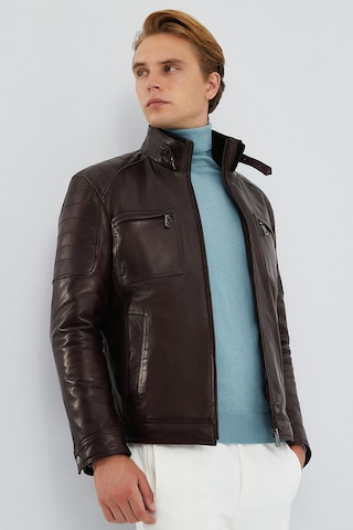 Veste mi-saison Derimod en rouge : devant