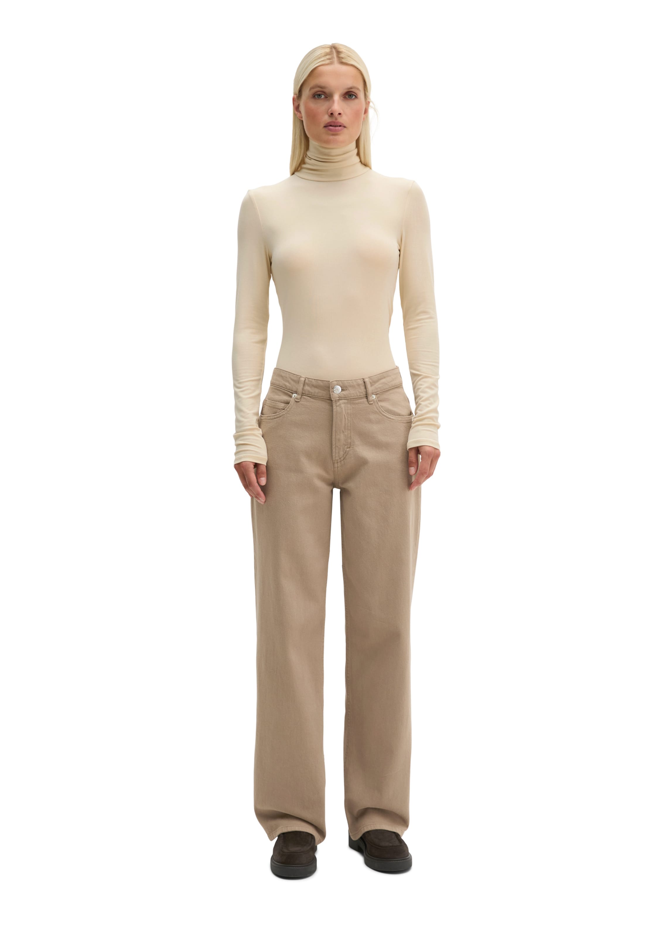 Loosefit Pantalon Marc O'Polo en beige