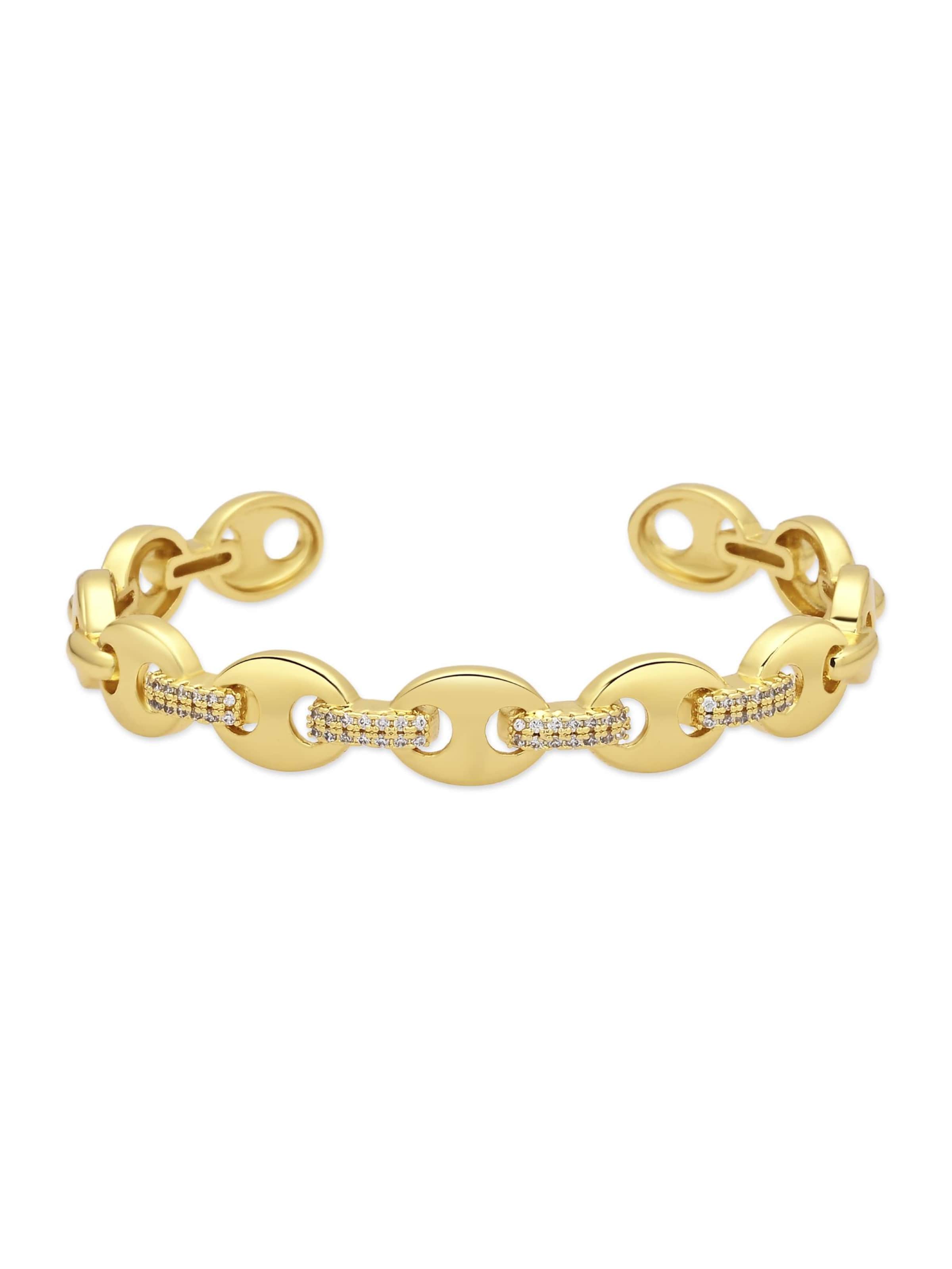 Luxenter - Pulsera 'Hidgi' en oro: frente