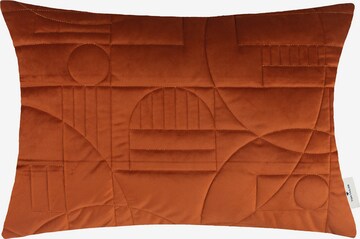 TOM TAILOR Pillow in Brown: front