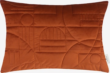 TOM TAILOR Pillow in Brown: front