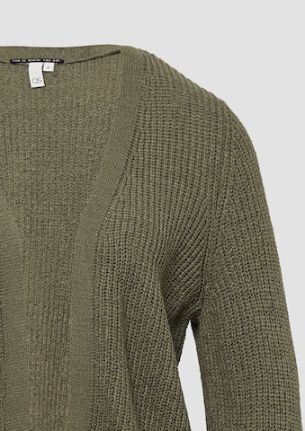 QS Gebreid vest in Groen