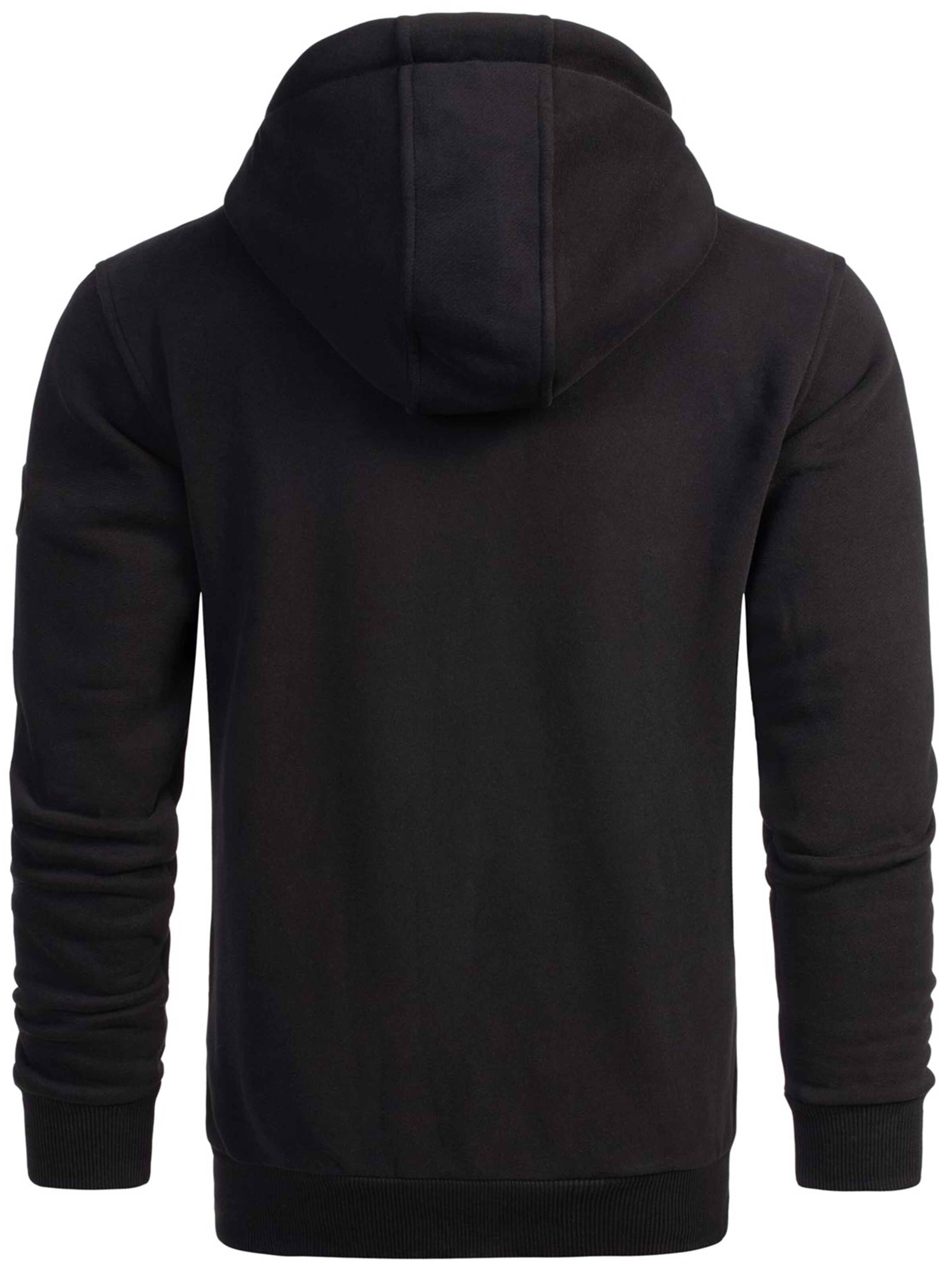 Alessandro Salvarini Sweatvest 'Gilio' in Zwart