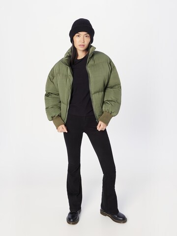 Edikted Winter Jacket 'Luca' in Green