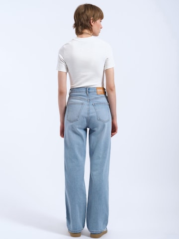 Dr. Denim Regular Jeans 'Echo High Straight'‌‌‌‌‌‌‌‌‌‌ in Blau