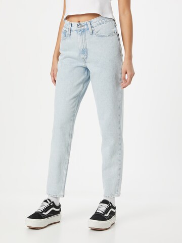 LEVI'S ® Tapered Jeans '80s Mom Jean' i blå: framsida