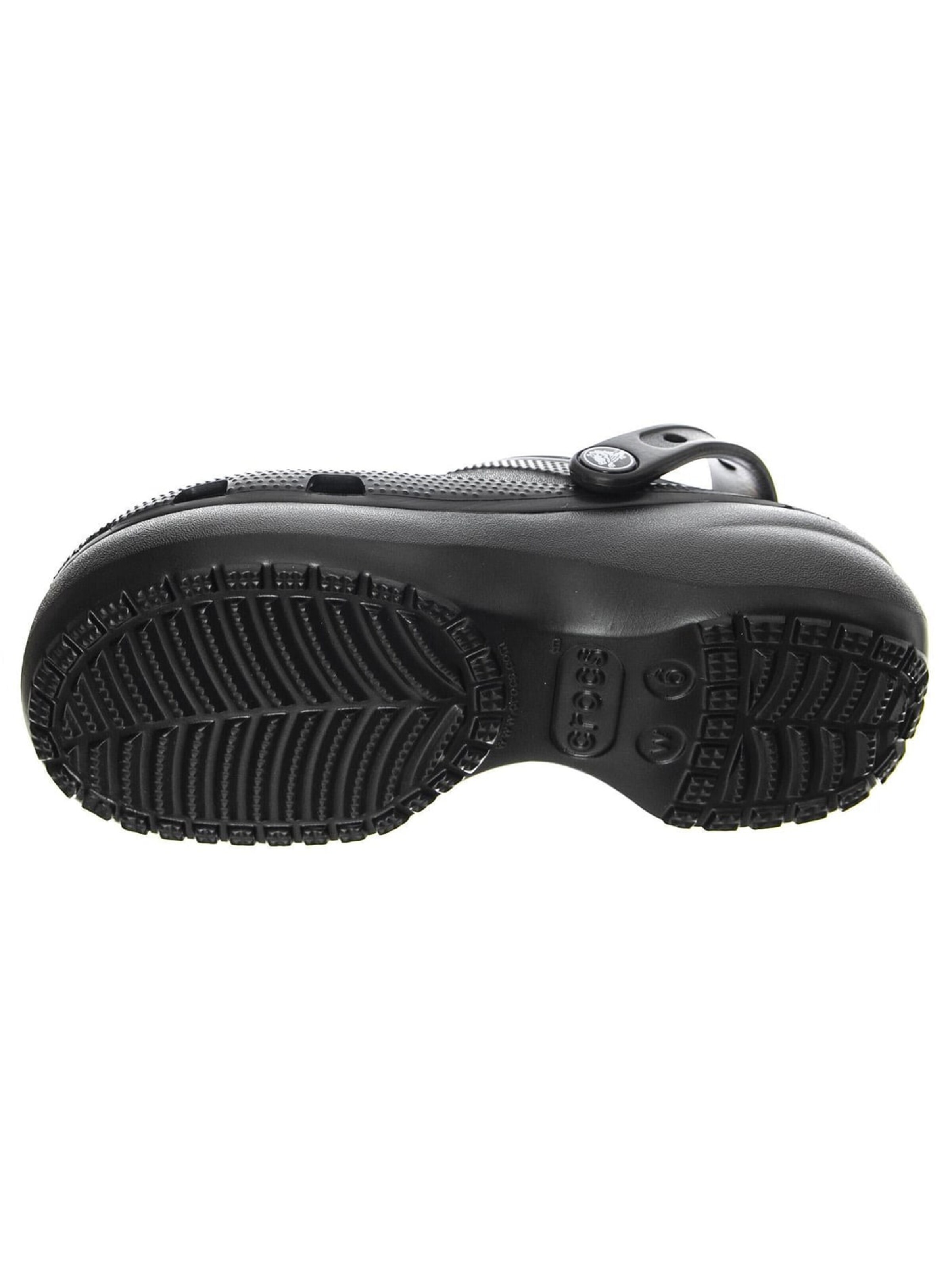 Clogs 'Classic Platform Clog Black' di Crocs in nero