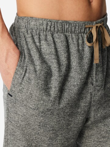 Pantalon de pyjama SCHIESSER en gris