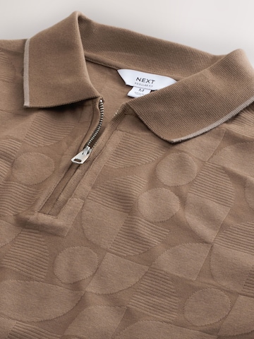 T-Shirt Next en marron
