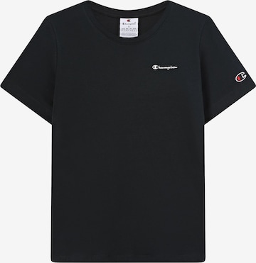 Tricou de la Champion Authentic Athletic Apparel pe negru: față