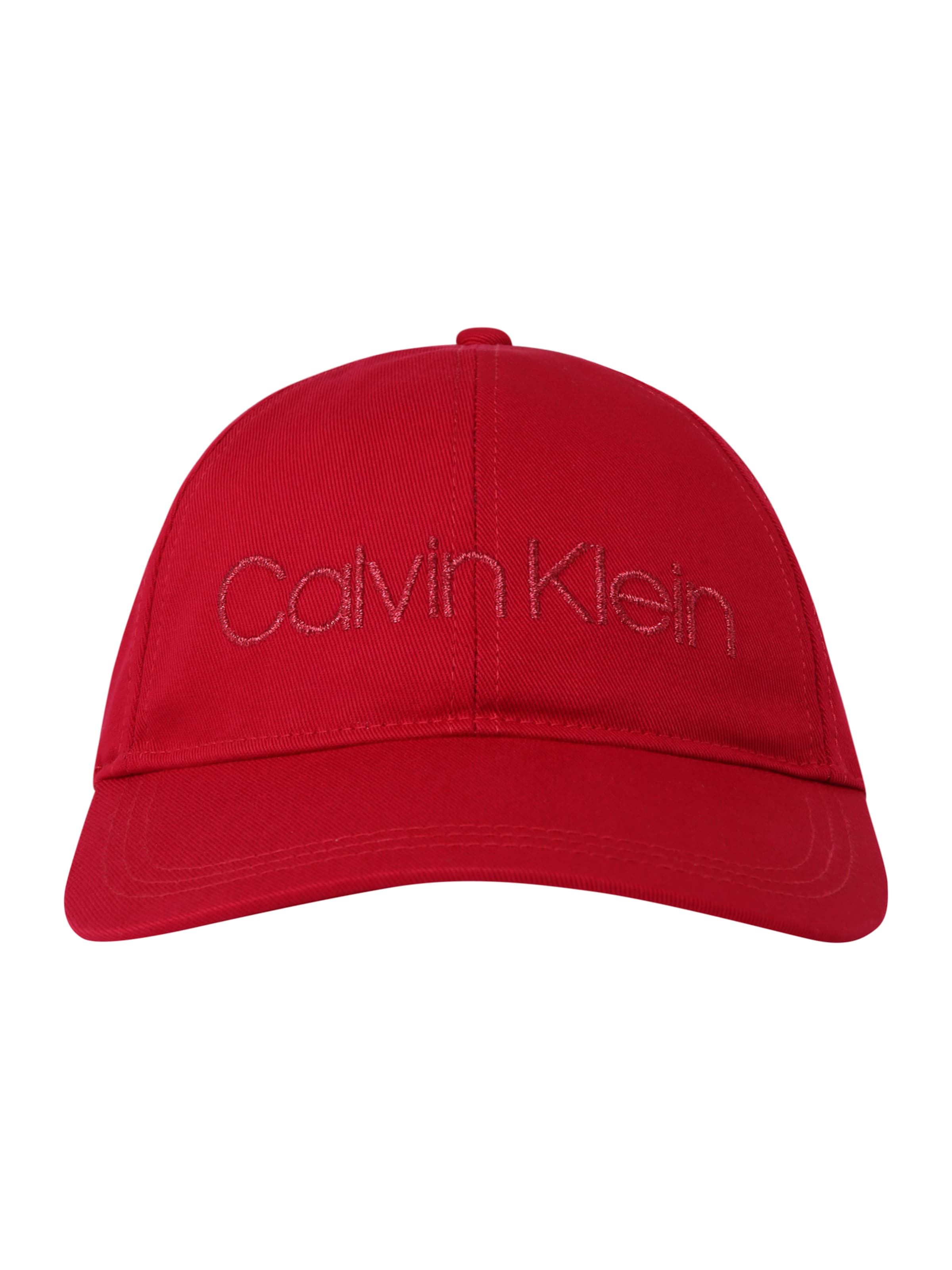 red calvin klein hat