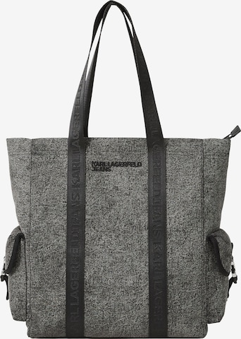KARL LAGERFELD JEANSShopper torba - crna boja: prednji dio