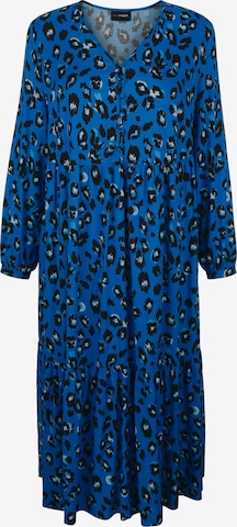 Robe MIAMODA en bleu : devant