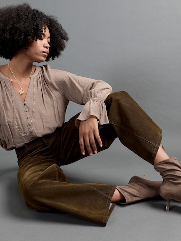 Apricot Wide leg Jeans 'Flora' in Bruin