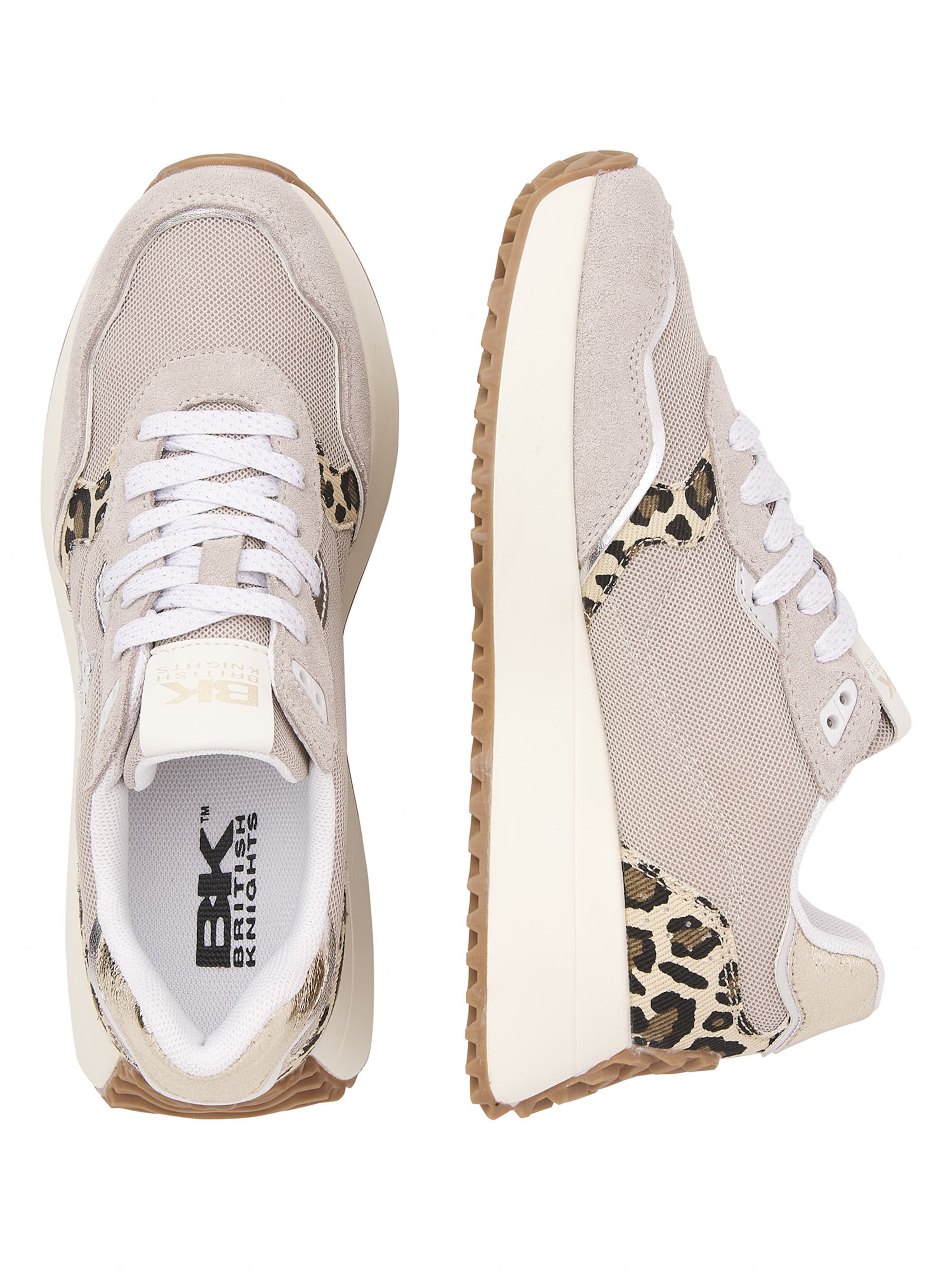 Sneaker bassa ' FABLE ' di BRITISH KNIGHTS in beige: superiore