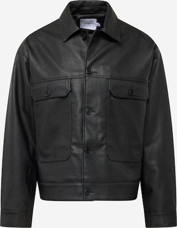 Veste mi-saison TOPMAN en noir : devant