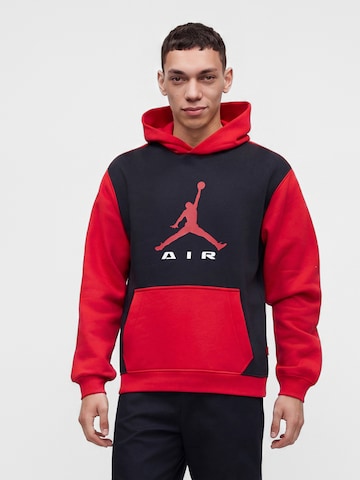 Bluză de molton 'Brooklyn' de la Jordan pe negru: față