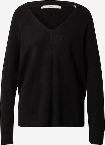 Pull-over ESPRIT en noir : devant