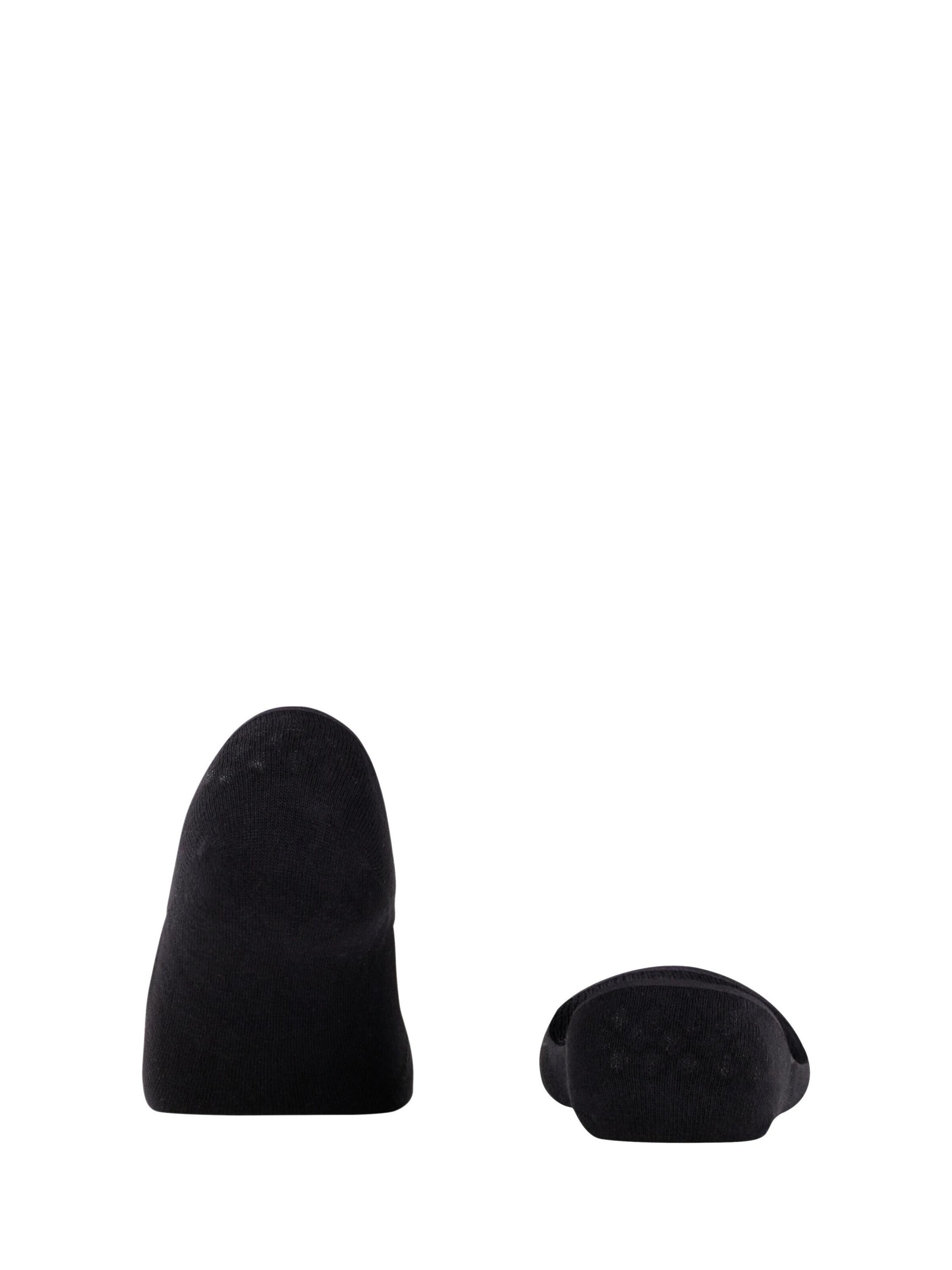 FALKE Ankle Socks 'Step Medium Cut Box' in Black