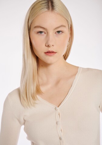 Hailys Knit Cardigan in Beige