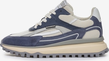 Sneaker bassa 'DE GRIPPER 02' di Floris van Bommel in blu: frontale