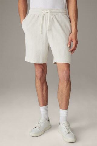 Regular Pantalon 'Joseph' STRELLSON en blanc : devant