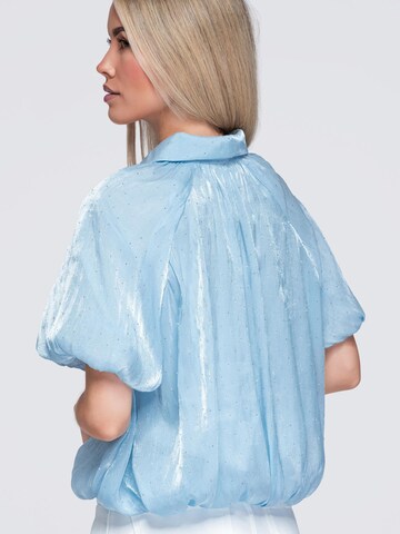 Maglietta di Ombre in blu