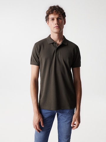 Salsa Jeans Shirt 'Italy' in Groen: voorkant