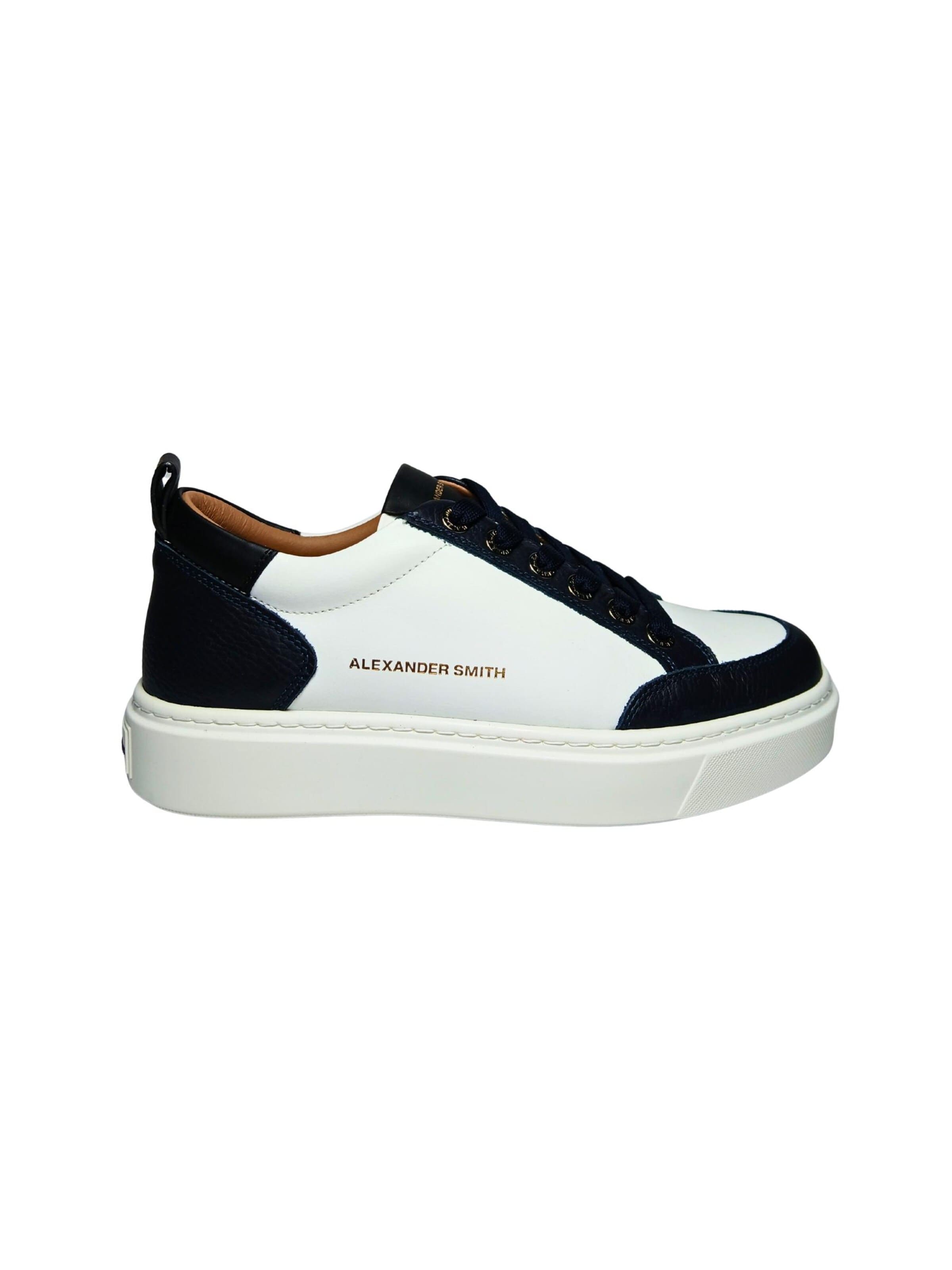Baskets basses Alexander Smith en bleu