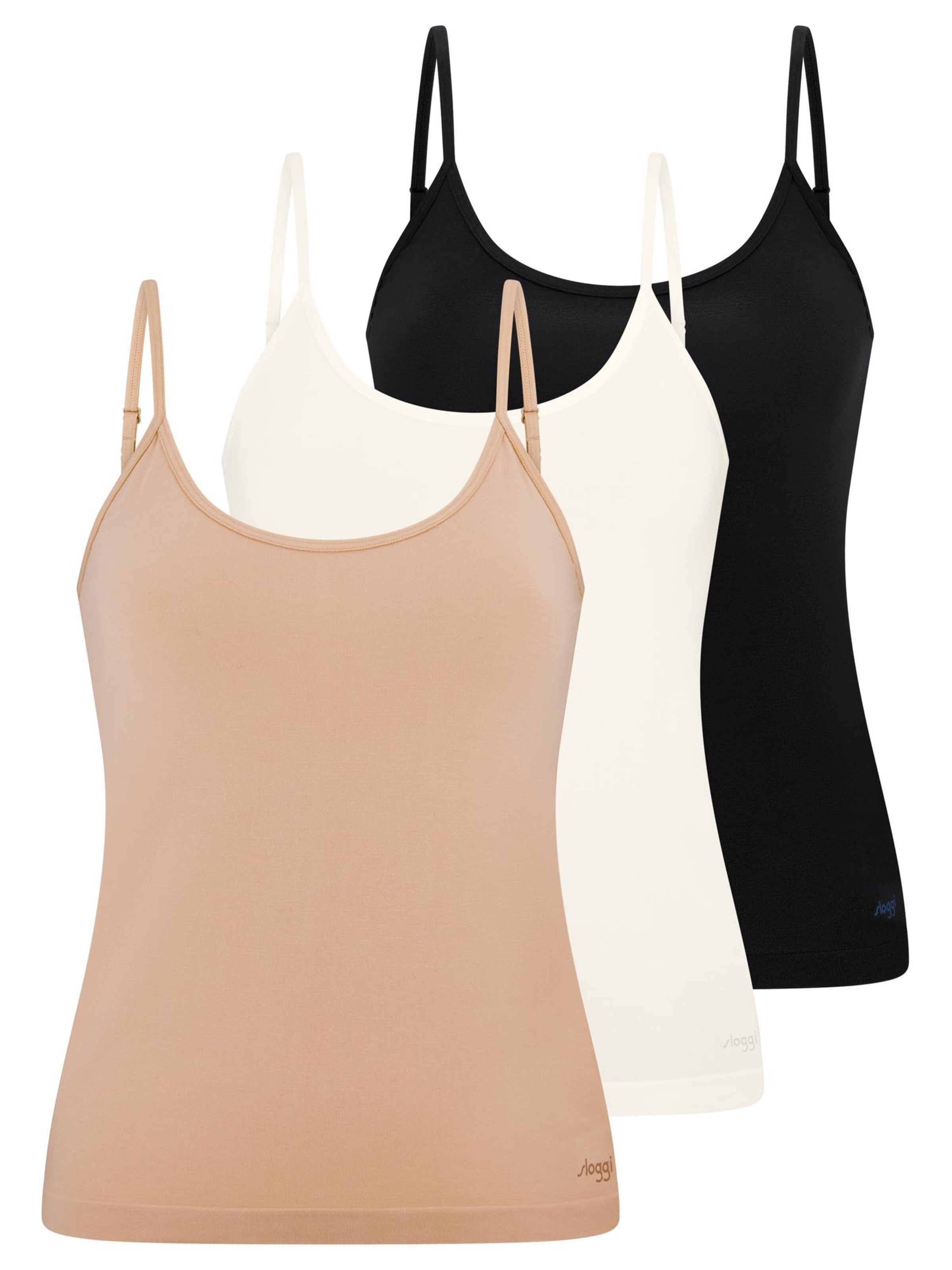 SLOGGI Onderhemd 'GO Sense' in Gemengde kleuren: voorkant