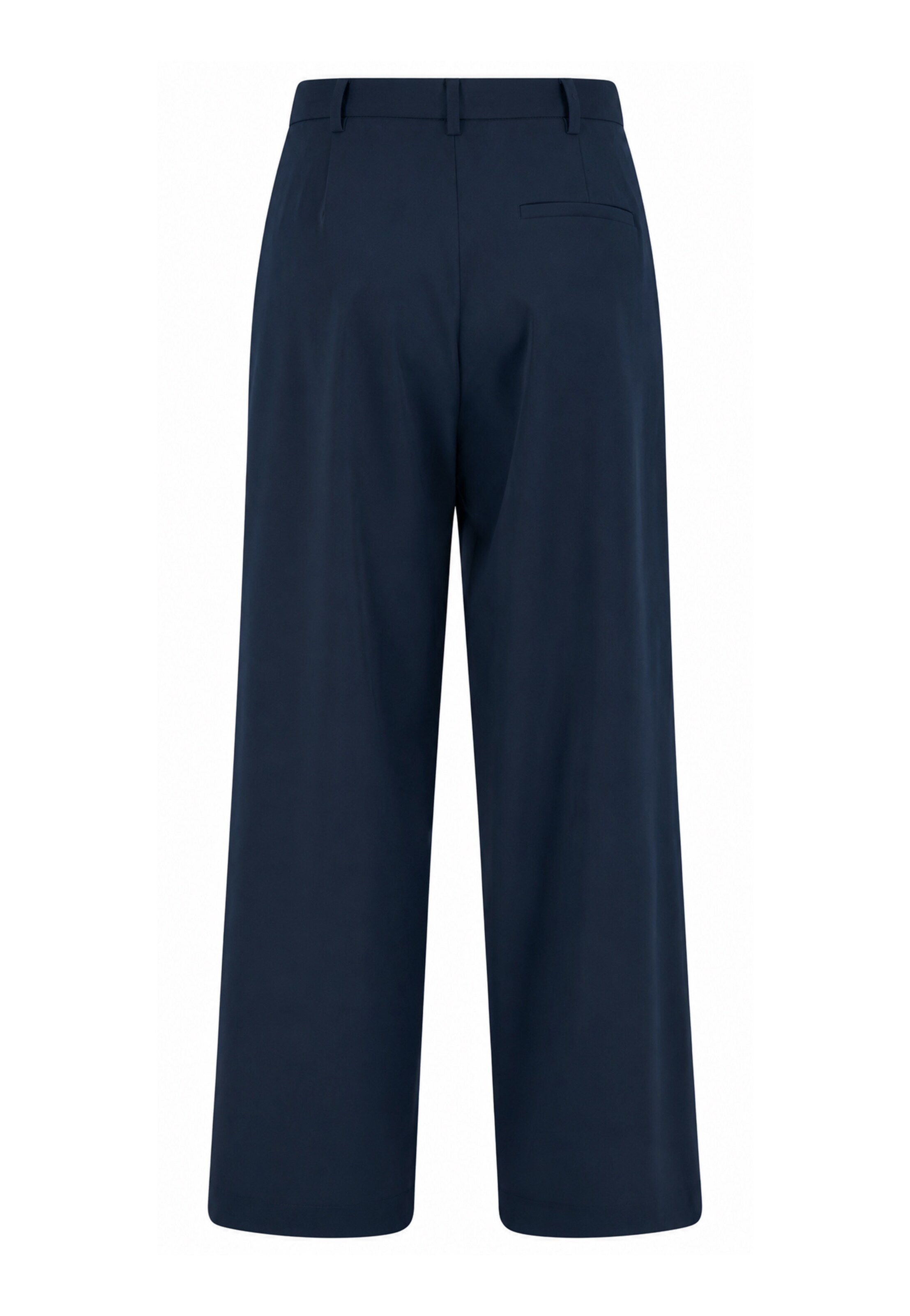 2Y Studios - Pierna ancha Pantalón plisado en azul