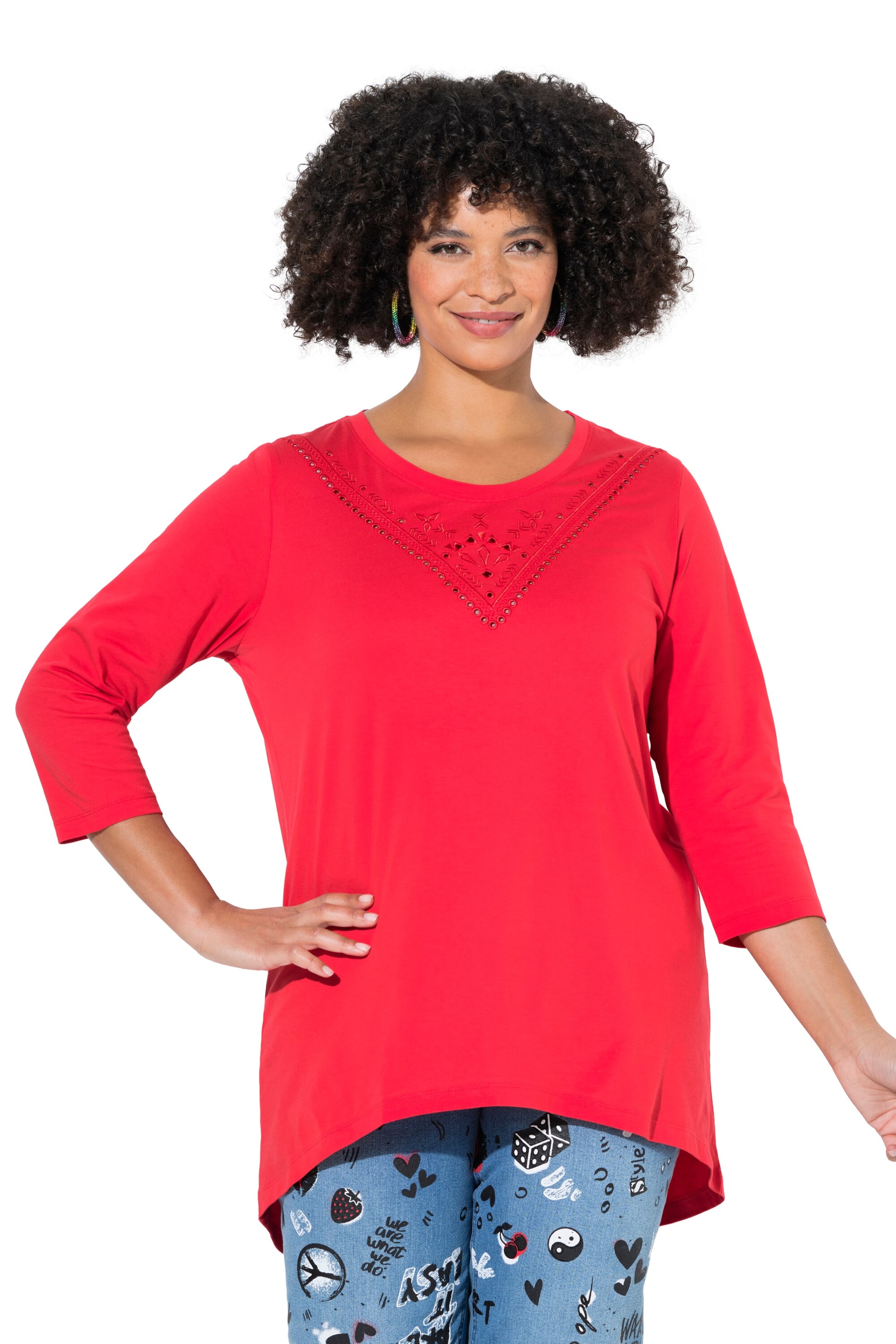 Angel of Style Shirt in Red: front