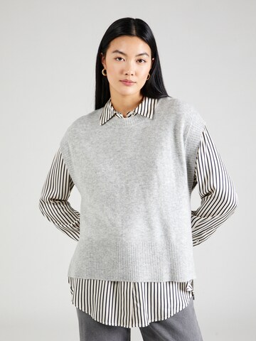 Pull-over ESPRIT en gris : devant