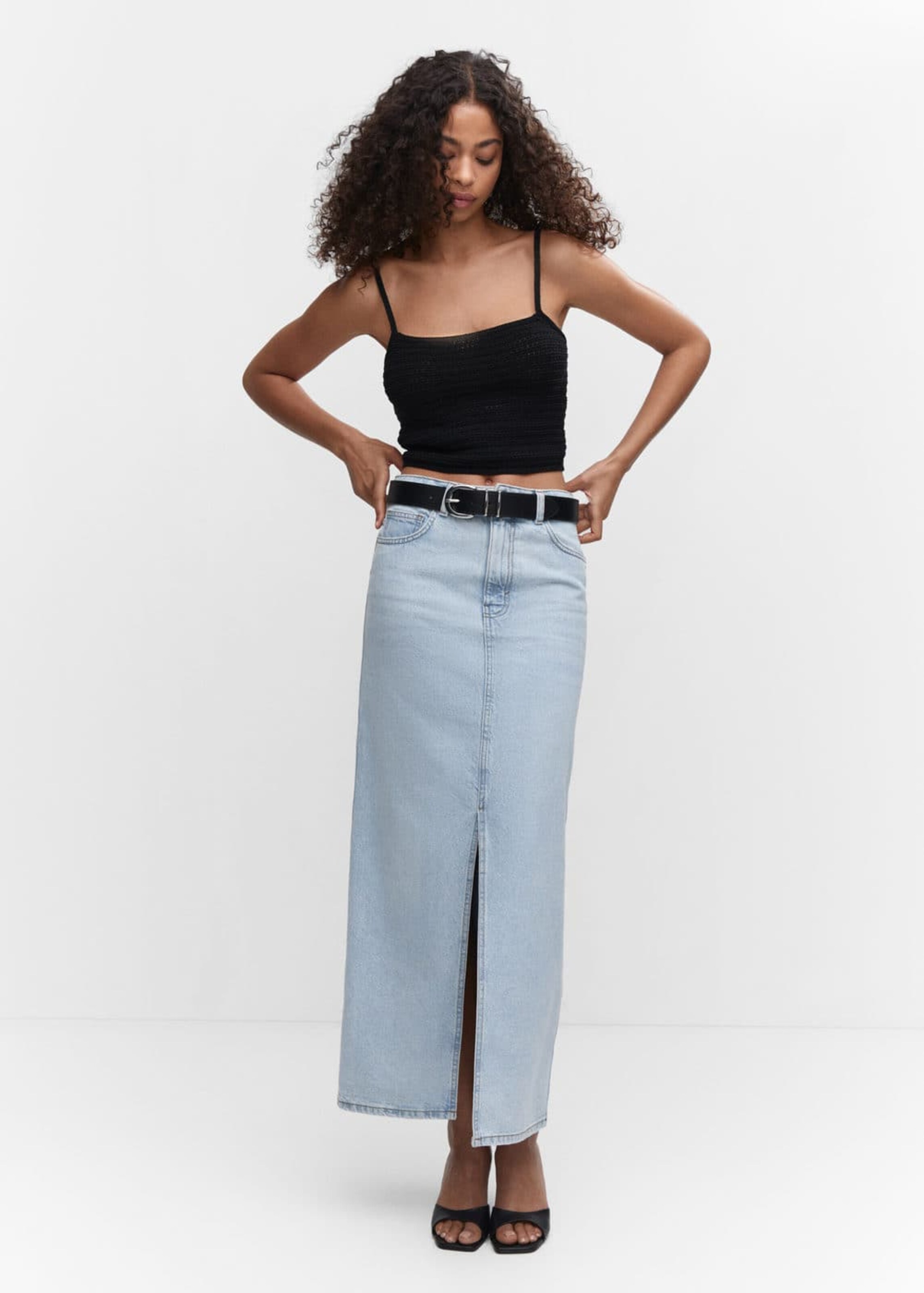 MANGO Rok Aida in Hemelsblauw ABOUT YOU
