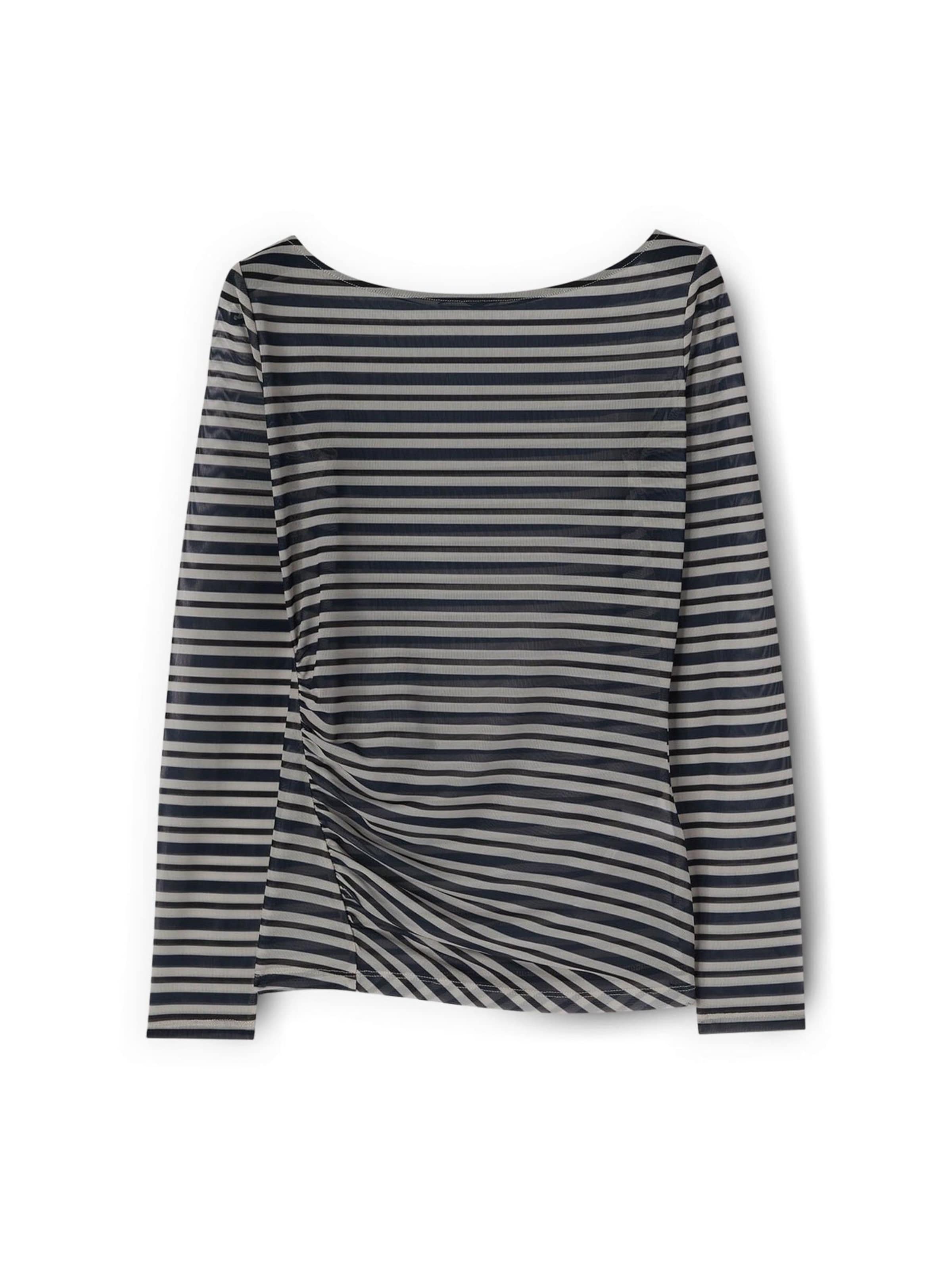 MOTIVI Shirt in Blauw: voorkant