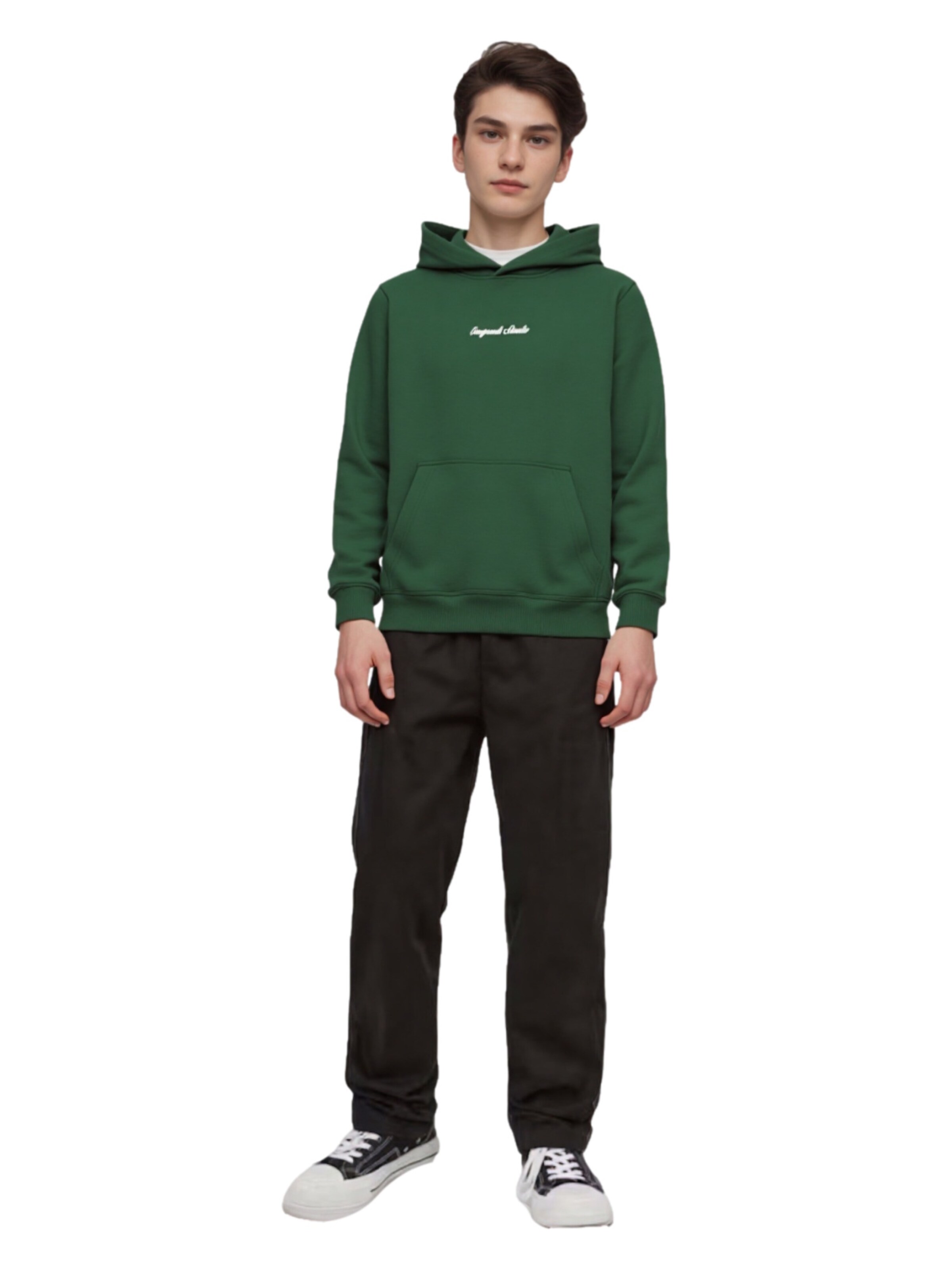 Sweat 'Norrebro' Jack & Jones Junior en vert