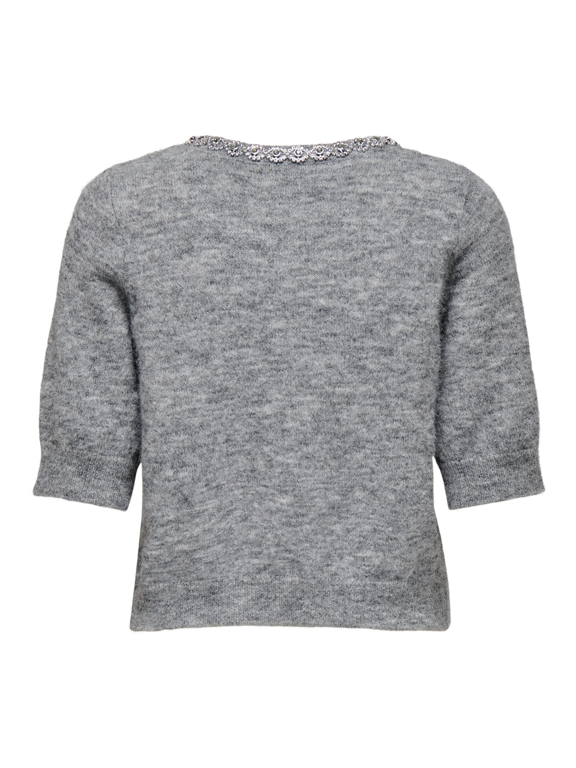 JDY Pletena jopa 'JDYALVA' | siva barva