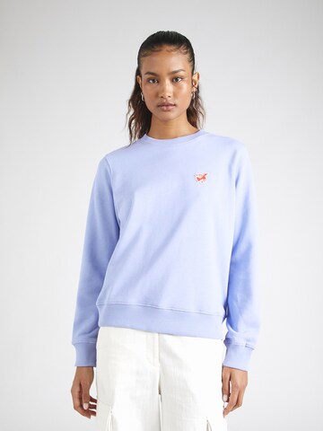 SCOTCH & SODA Sweatshirt in Blau: Vorderseite