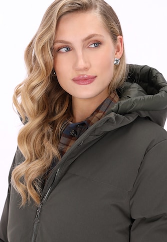 DreiMaster Vintage Wintermantel in Groen