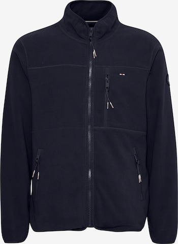 FQ1924 - Casaco de velo 'HARRY' em azul: frente