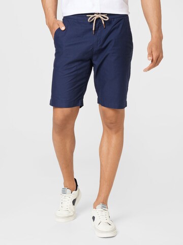 Jack's Regular Broek in Blauw: voorkant