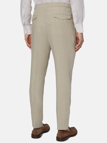 Regular Pantalon à plis Boggi Milano en beige