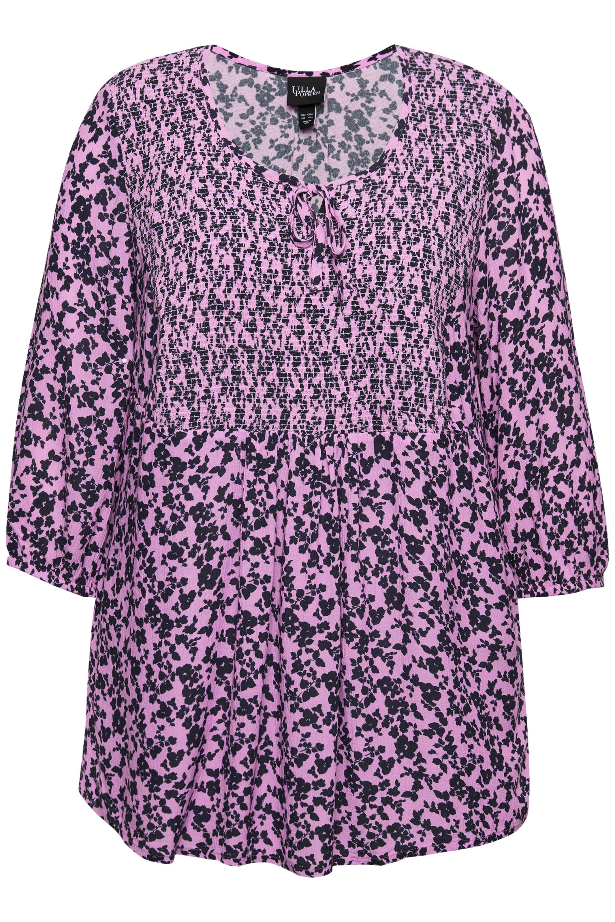 Ulla Popken Tunika in Lila: Vorderseite