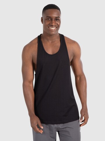 T-Shirt 'Florian' Smilodox en noir : devant