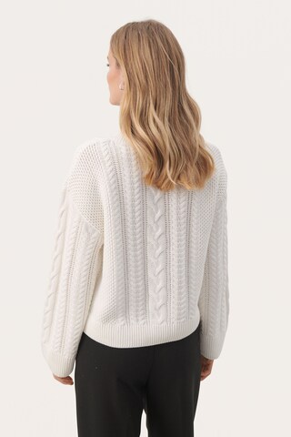 Pull-over 'Florcita' Part Two en blanc