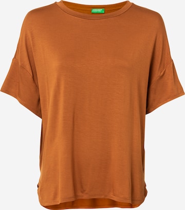 UNITED COLORS OF BENETTON Shirt in Brown: front