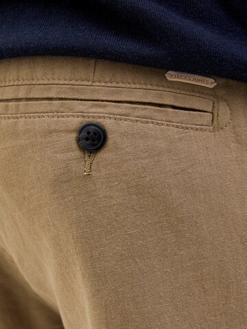 Effilé Pantalon chino 'JPSTAce JJSummer' JACK & JONES en beige