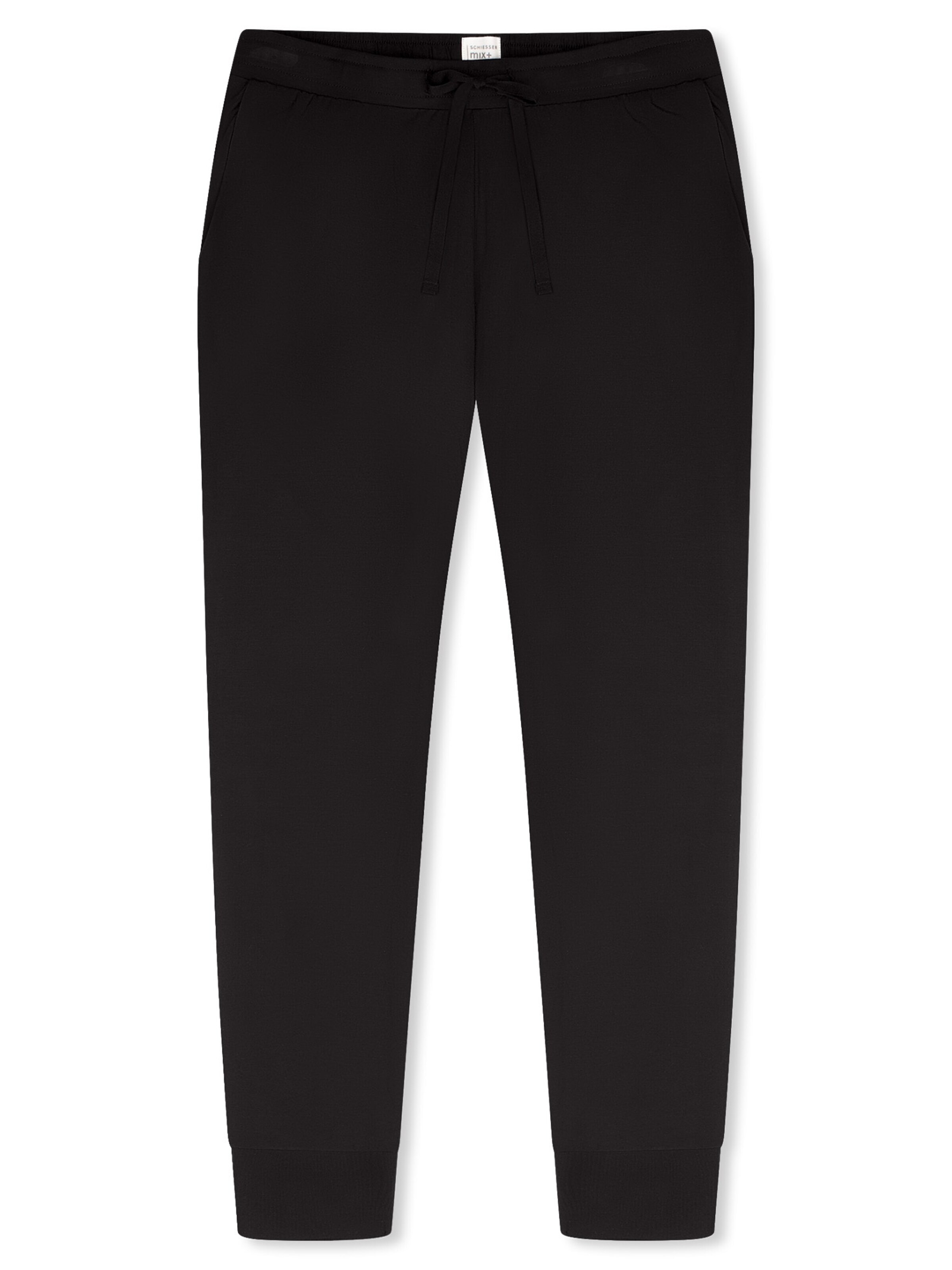 SCHIESSER Pyjamahose 'Mix & Relax'‌‌‌‌‌‌‌‌‌‌ in S in schwarz, Produktansicht