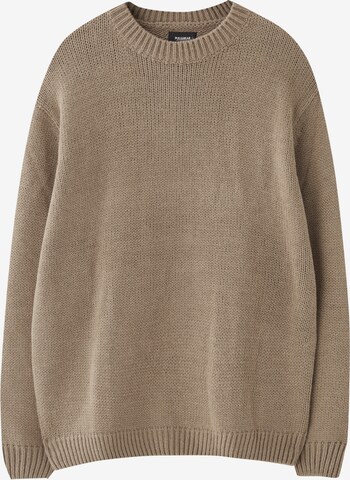 Pull&Bear Tröja i beige: framsida