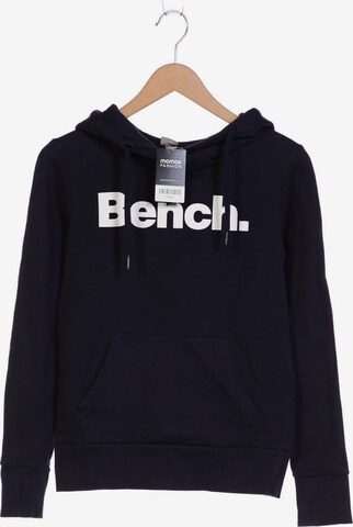 BENCH Sweatshirt & Zip-Up Hoodie in XS in Blue: front